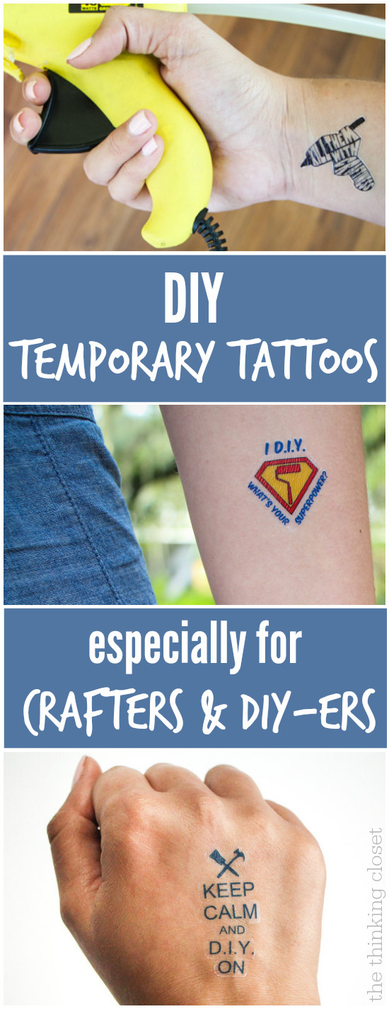 Best ideas about DIY Temporary Tattoos
. Save or Pin DIY Temporary Tattoos Creative Business Card SWAG — the Now.