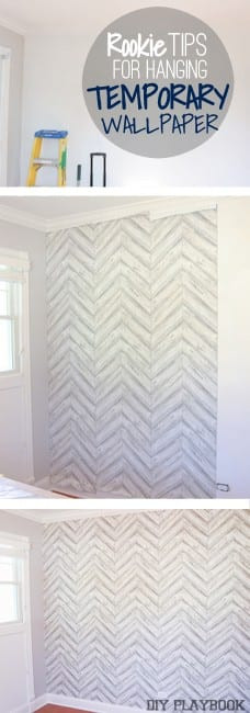 Best ideas about DIY Temporary Wallpaper
. Save or Pin 10 Things I Learned After Hanging Temporary Wallpaper Now.