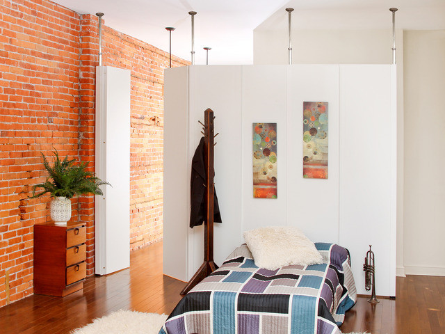 Best ideas about DIY Temporary Walls
. Save or Pin XoomRooms A DIY temporary wall & storage system by Jim Now.