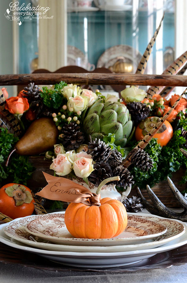 Best ideas about DIY Thanksgiving Centerpieces
. Save or Pin 50 Thanksgiving Decorating Ideas Home Bunch Interior Now.