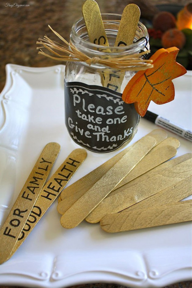 Best ideas about DIY Thanksgiving Decor
. Save or Pin 19 Totally Easy & Inexpensive DIY Thanksgiving Decorations Now.