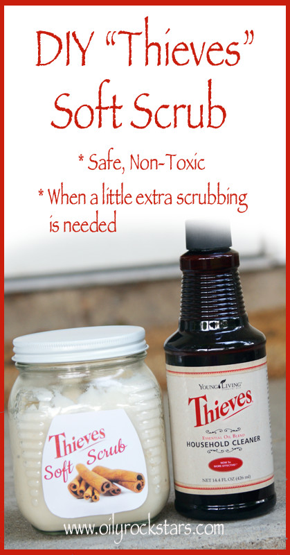 Best ideas about DIY Thieves Cleaner
. Save or Pin DIY Thieves "Soft Scrub" Oily Rockstars Now.