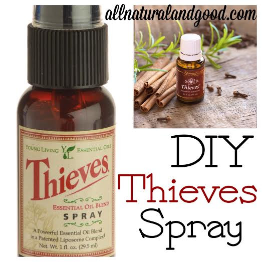 Best ideas about DIY Thieves Oil
. Save or Pin DIY Thieves Spray All Natural & Good Now.