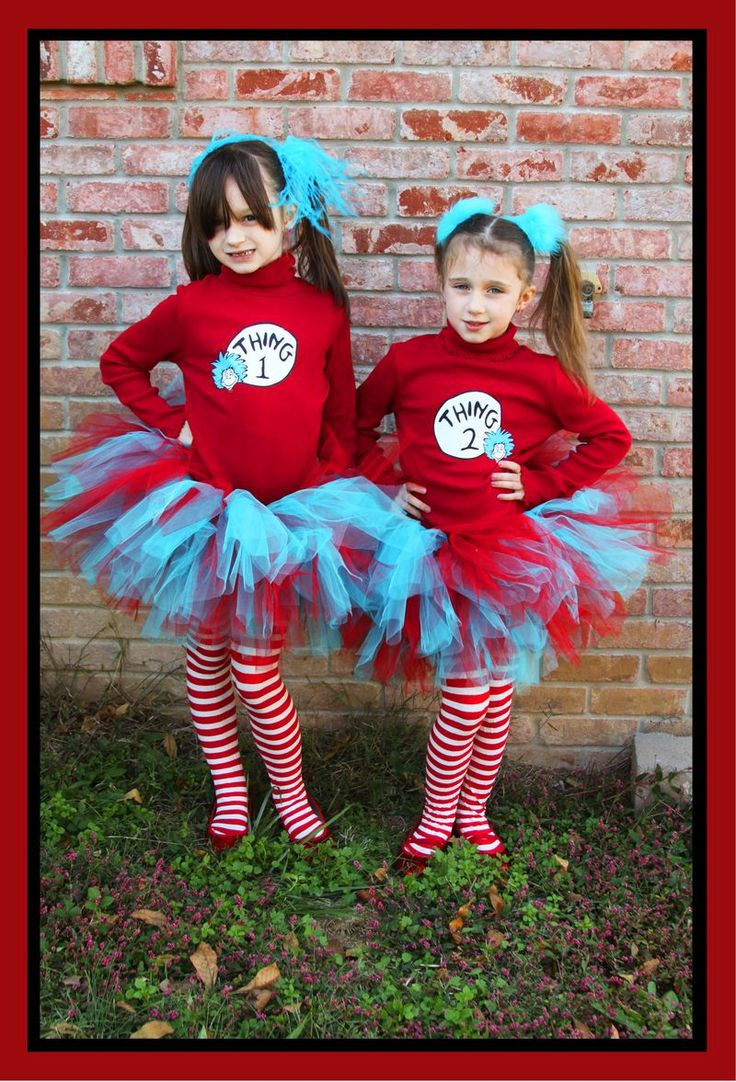 Best ideas about DIY Thing One And Thing Two Costumes
. Save or Pin DIY Thing 1 Thing 2 = Holidays Pinterest Now.