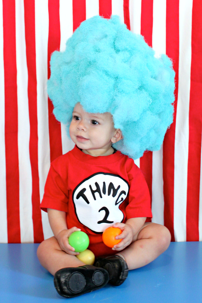 Best ideas about DIY Thing One And Thing Two Costumes
. Save or Pin Make a Thing 1 and Thing 2 Wig for your DIY Halloween Now.