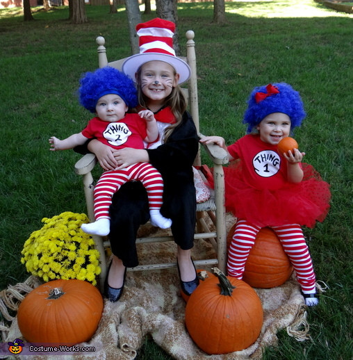 Best ideas about DIY Thing One And Thing Two Costumes
. Save or Pin 15 DIY Halloween Costumes for Kids with an Educational Now.