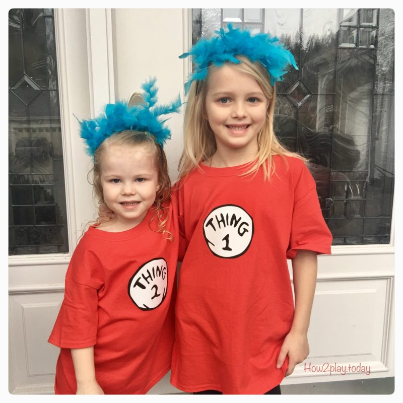 Best ideas about DIY Thing One And Thing Two Costumes
. Save or Pin DIY Thing 1 & Thing 2 Costumes – How2Play Today Now.