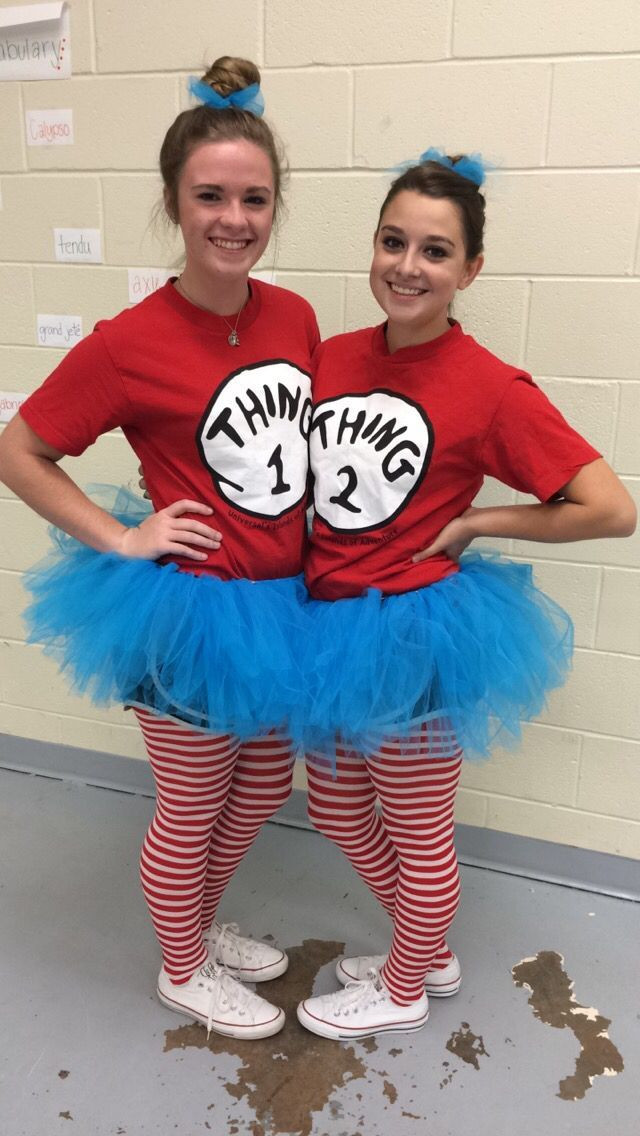 Best ideas about DIY Thing One And Thing Two Costumes
. Save or Pin Thing e and Thing Two costumes for Twin day Red Thing Now.