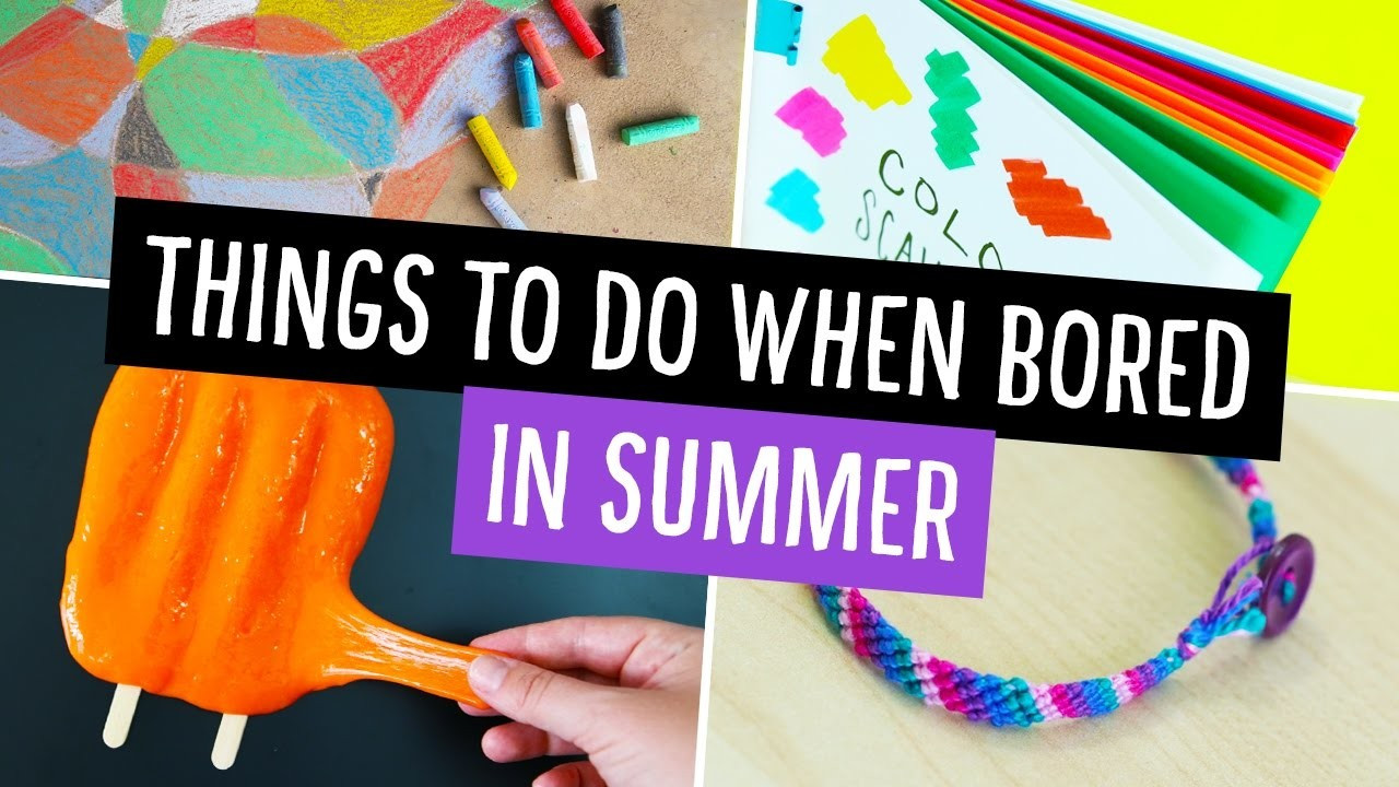 Best ideas about DIY Things To Do When Bored
. Save or Pin Summer Summer DIY ideas DIY Spring Summer Room Now.