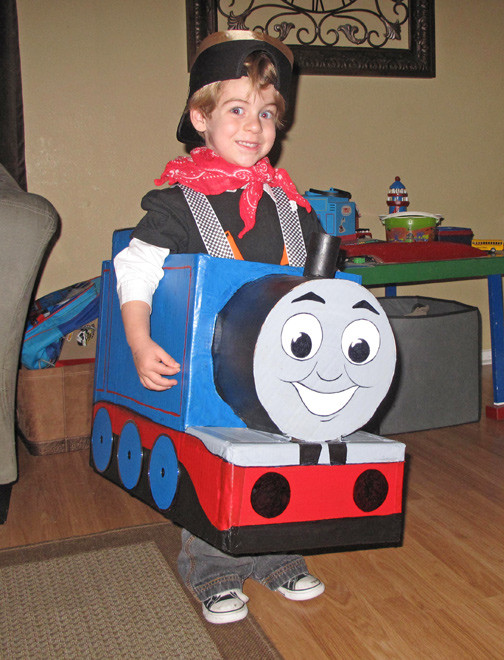 Best ideas about DIY Thomas The Train Costume
. Save or Pin DIY Cardboard Box Costumes Now.