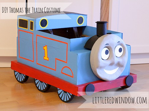 Best ideas about DIY Thomas The Train Costume
. Save or Pin DIY Thomas the Train Costume Little Red Window Now.