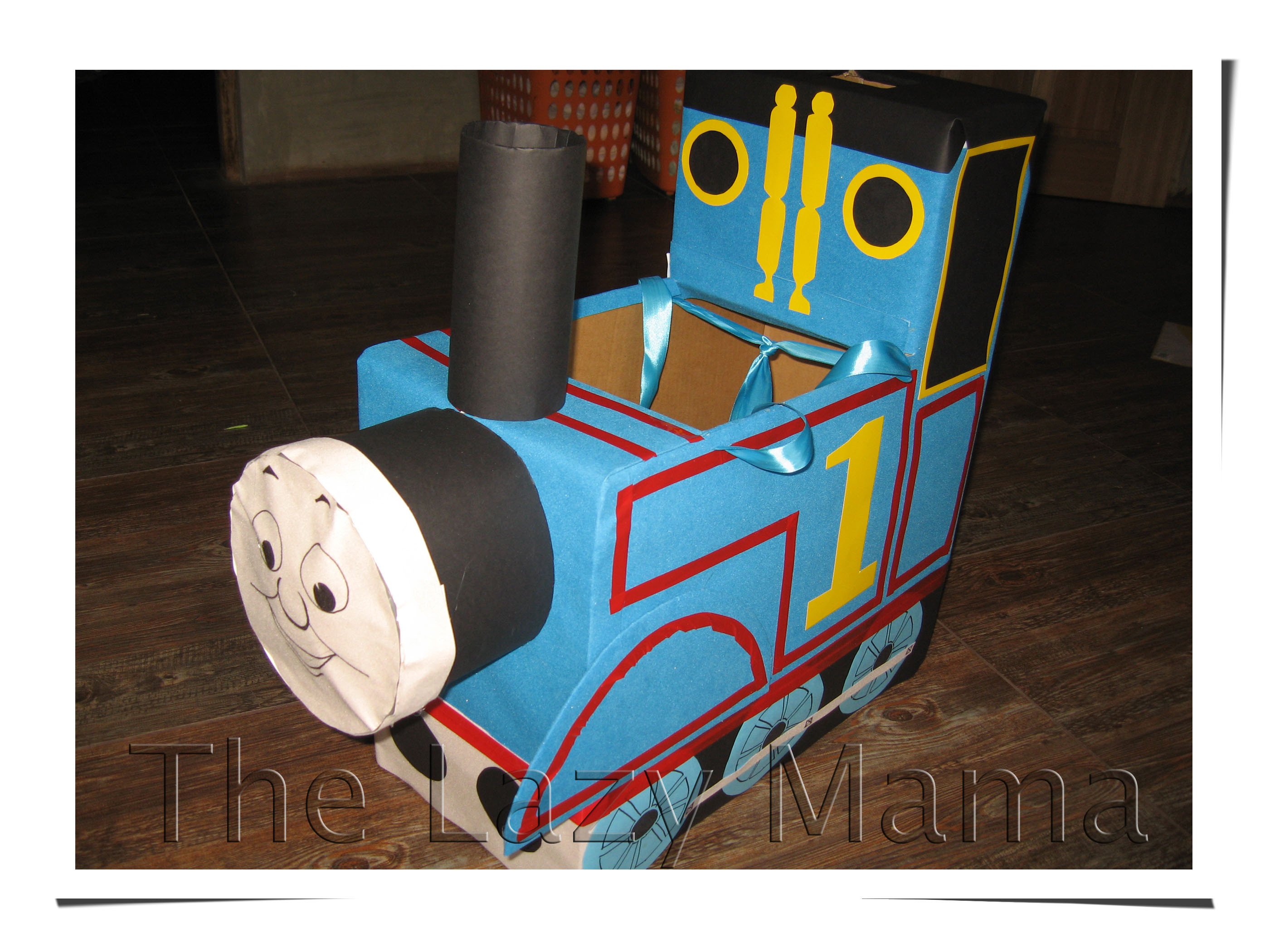 Best ideas about DIY Thomas The Train Costume
. Save or Pin DIY Trick or Treat Costume Thomas the Train Now.
