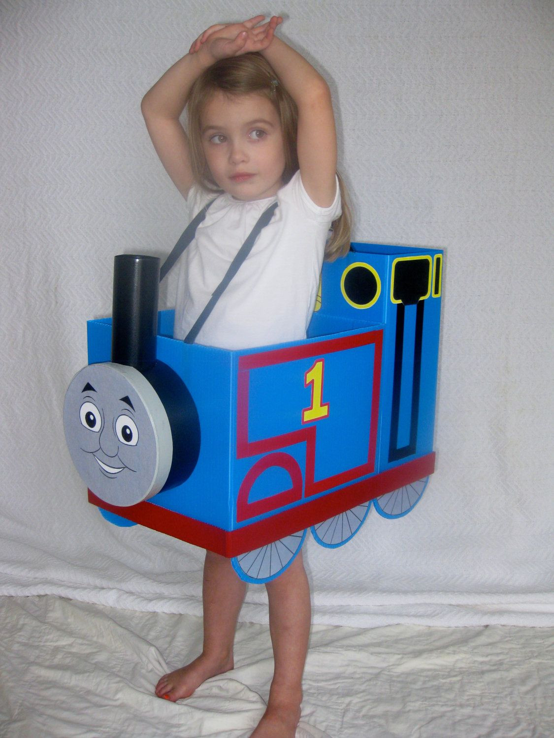 Best ideas about DIY Thomas The Train Costume
. Save or Pin Thomas the Train Halloween toddler costume Now.