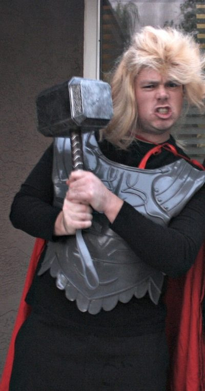 Best ideas about DIY Thor Costume
. Save or Pin DIY Super Hero Costumes Wonder Woman and Thor Now.