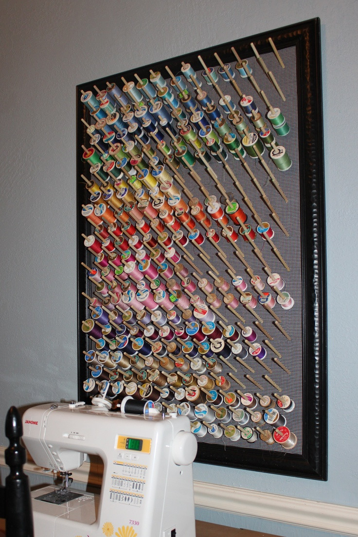 Best ideas about DIY Thread Rack
. Save or Pin Pin by Jennifer Edwards on Sewing Projects Now.