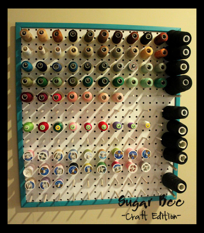 Best ideas about DIY Thread Rack
. Save or Pin Thread Rack tutorial Sugar Bee Crafts Now.
