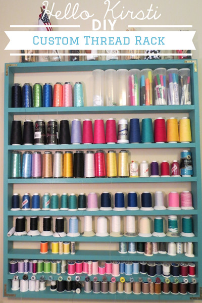 Best ideas about DIY Thread Rack
. Save or Pin Hello Kirsti DIY Custom Thread Rack Now.