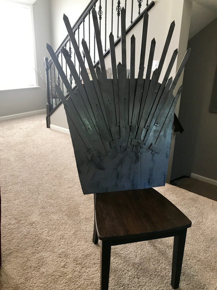 Best ideas about DIY Throne Chair
. Save or Pin ﻿Make Your Own Iron Throne for Under $25 – Popcorner Now.