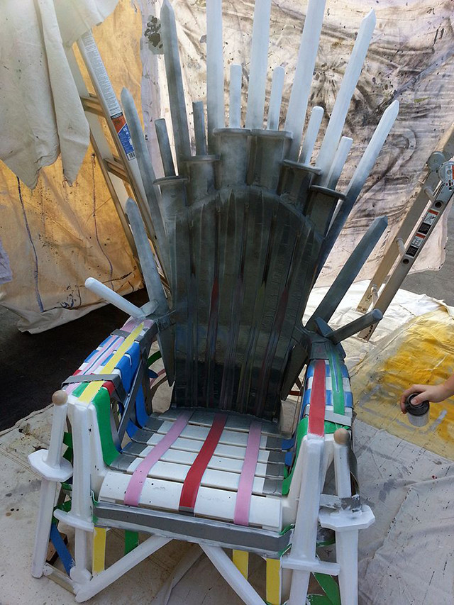 Best ideas about DIY Throne Chair
. Save or Pin How to Build a Replica of the Iron Throne From ‘Game of Now.