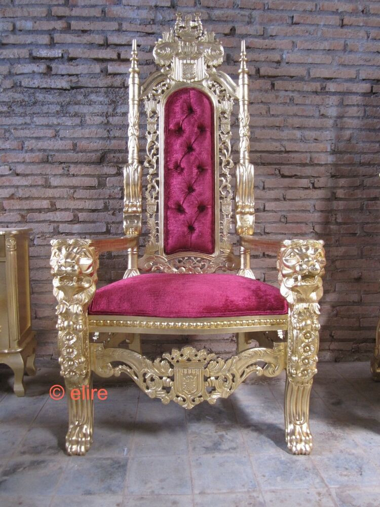 Best ideas about DIY Throne Chair
. Save or Pin Made to Order BESPOKE Lion King Mahogany Gothic THRONE Now.