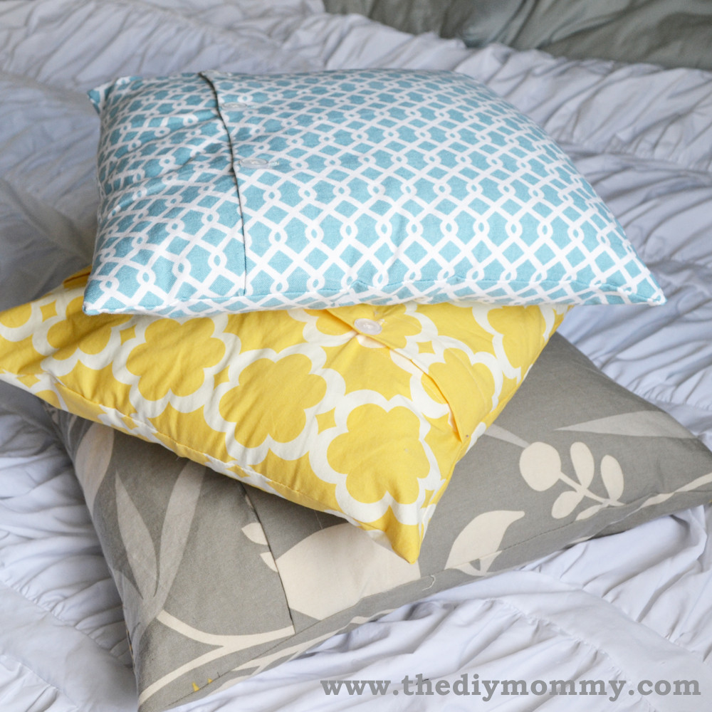 Best ideas about DIY Throw Pillows
. Save or Pin Sew a Buttoned Pillow Cover Now.