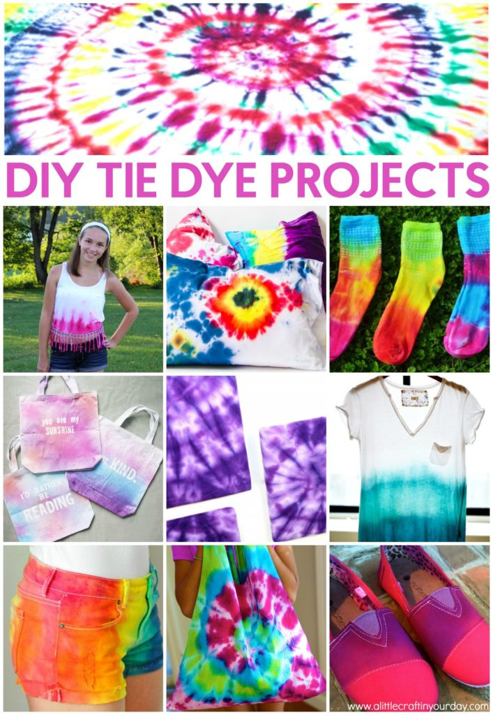 Best ideas about DIY Tie Dye
. Save or Pin 15 DIY Tie Dye Crafts A Little Craft In Your DayA Now.