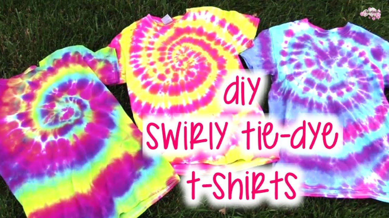 Best ideas about DIY Tie Dye Shirts
. Save or Pin DIY Swirly Tie Dye T Shirts How To Now.