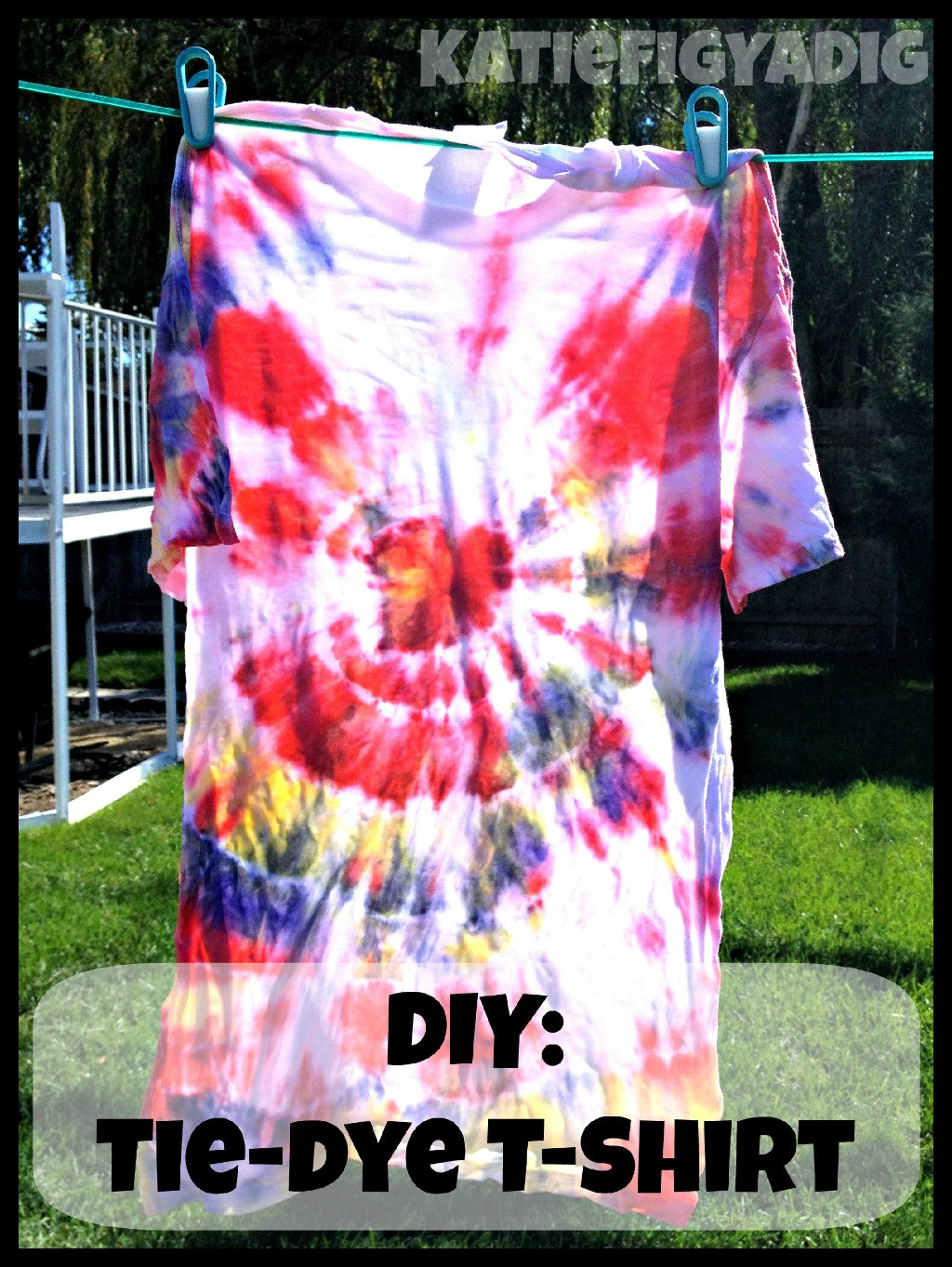 Best ideas about DIY Tie Dye Shirts
. Save or Pin DIY Tie Dye T Shirt Now.