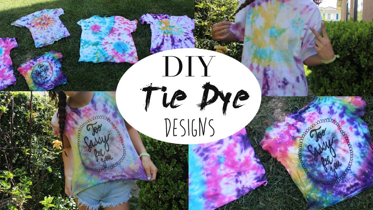 Best ideas about DIY Tie Dye Shirts
. Save or Pin DIY Tie Dye Designs ☺︎and ☯ Now.