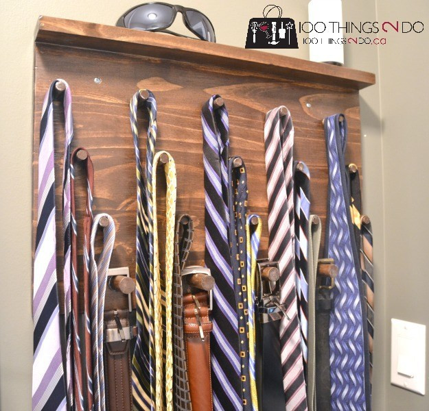 Best ideas about DIY Tie Racks
. Save or Pin DIY Tie Rack Great Gift Idea Now.