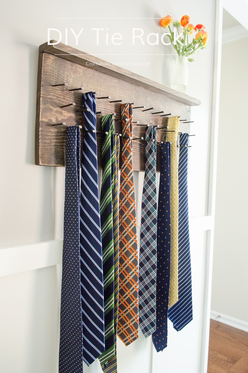 Best ideas about DIY Tie Racks
. Save or Pin Craftaholics Anonymous Now.