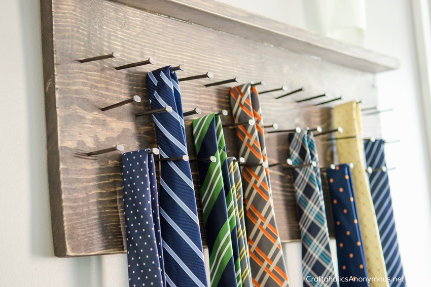 Best ideas about DIY Tie Racks
. Save or Pin Craftaholics Anonymous Now.