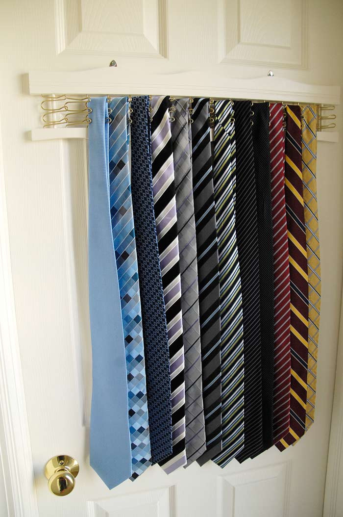 Best ideas about DIY Tie Racks
. Save or Pin 5 ways to create a magazine worthy closet Living Rich on Now.