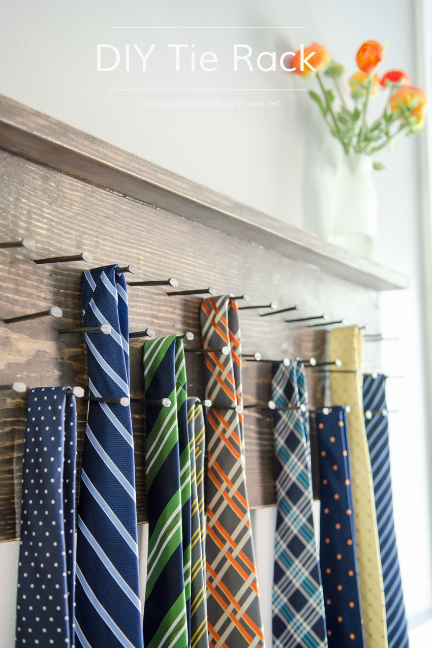 Best ideas about DIY Tie Racks
. Save or Pin Craftaholics Anonymous Now.