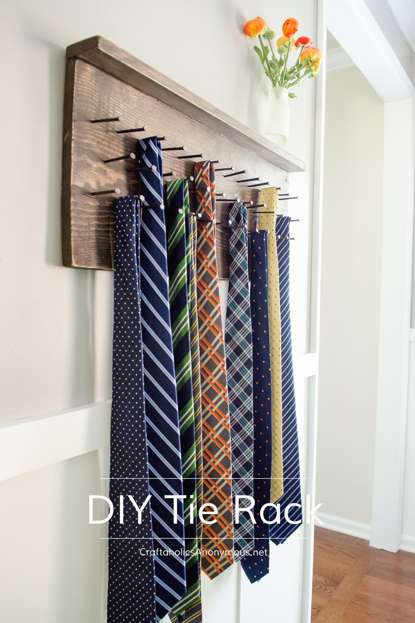 Best ideas about DIY Tie Racks
. Save or Pin Craftaholics Anonymous Now.