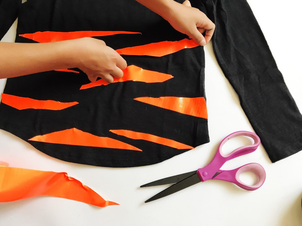 Best ideas about DIY Tiger Costume
. Save or Pin DIY Tiger Halloween Costume Duck Tape Now.