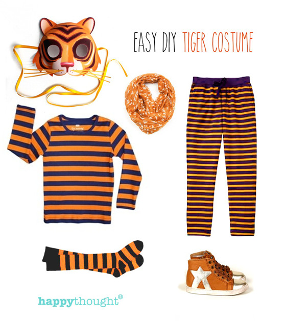 Best ideas about DIY Tiger Costume
. Save or Pin Simple DIY mask ideas Easy fun dress up Animal costume Now.