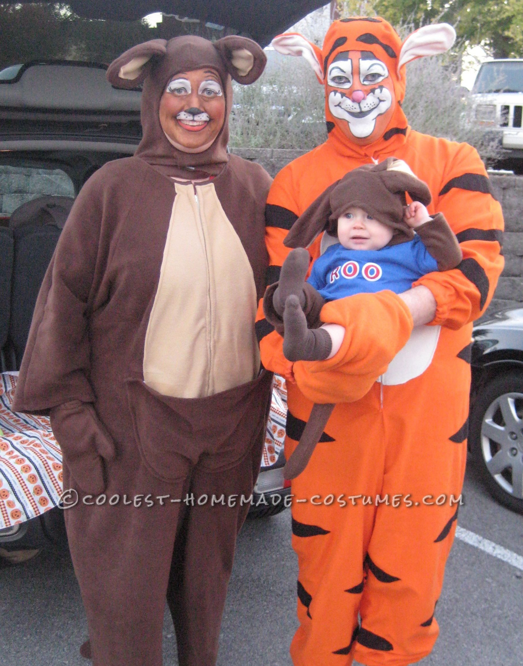 Best ideas about DIY Tigger Costume
. Save or Pin Tigger Kanga and Roo Family Group Costume An Epic Tail Now.