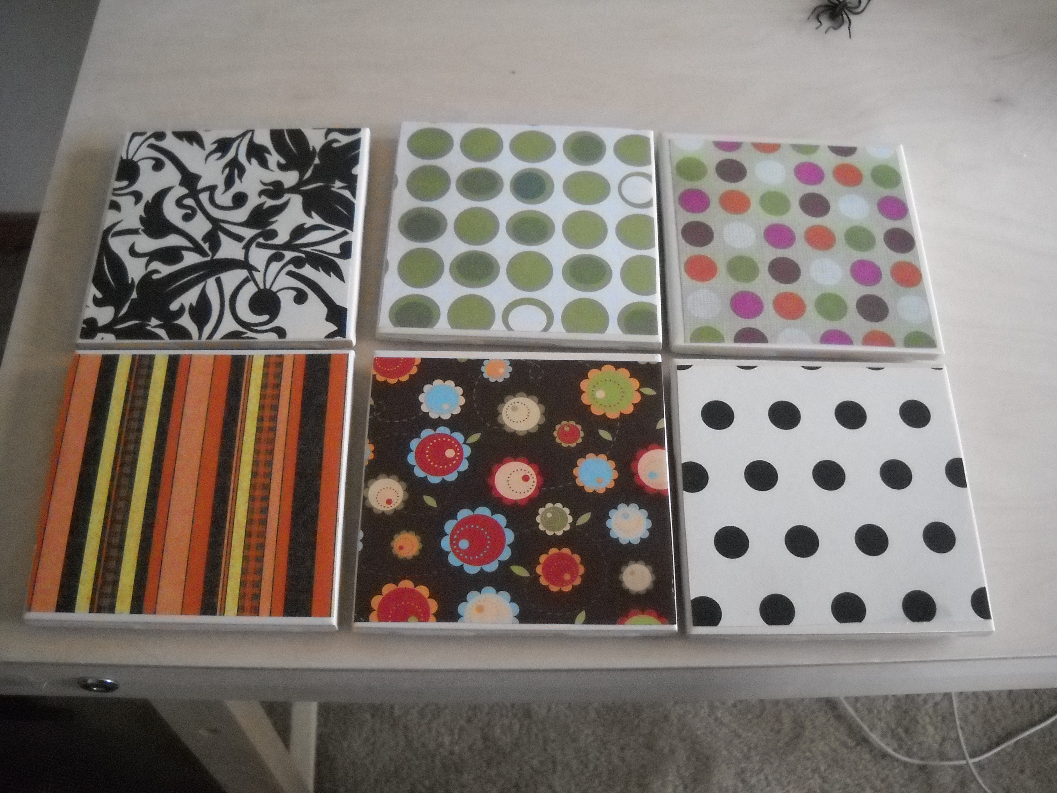 Best ideas about DIY Tile Coasters
. Save or Pin DIY Coasters – Living on the Edge Now.