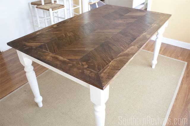 Best ideas about DIY Tile Table Top
. Save or Pin From Tile Top to Herringbone Table Makeover Now.