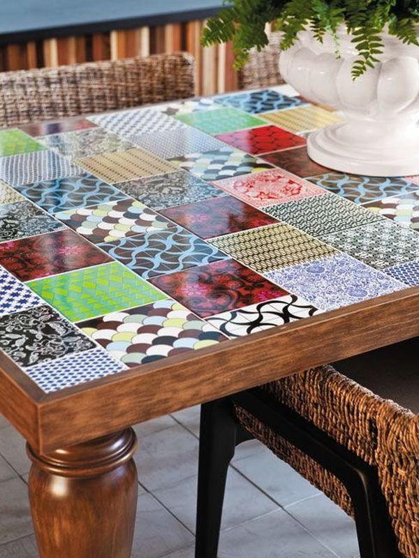 Best ideas about DIY Tile Table Top
. Save or Pin How to Make Your Own Tile Table Now.