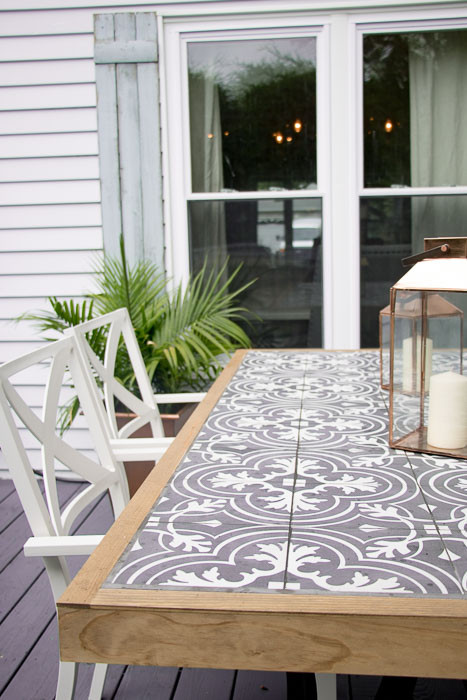 Best ideas about DIY Tiled Table Top
. Save or Pin DIY Tile Tabletop Seeking Lavendar Lane Now.