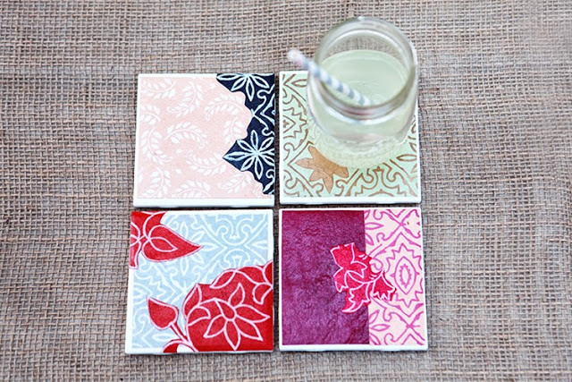 Best ideas about DIY Tiles Coasters
. Save or Pin DIY Drink Coasters from Tiles Paper Now.