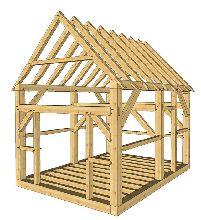 Best ideas about DIY Timber Frame Plans
. Save or Pin Timber Frame Shed Plans size 12 x 16 with two doors Now.