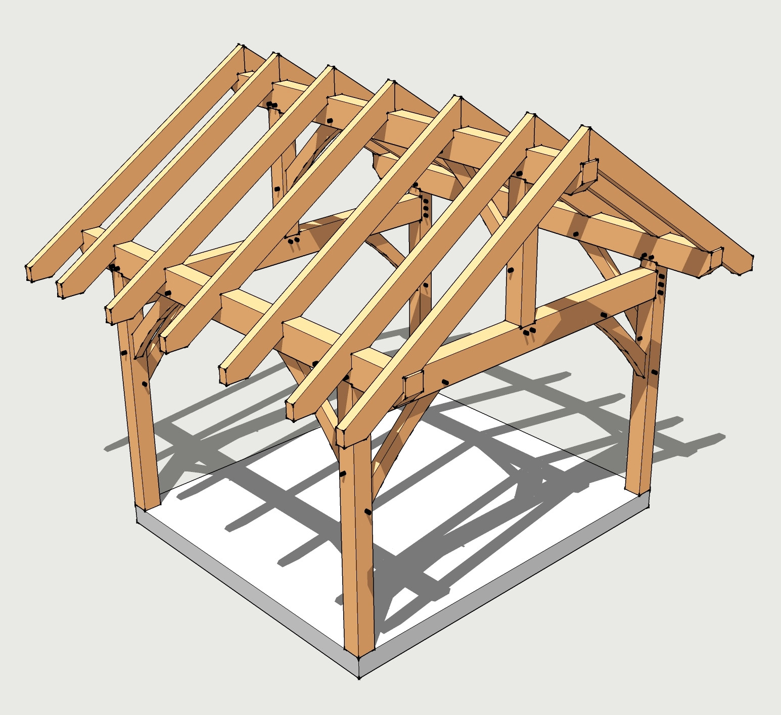 Best ideas about DIY Timber Frame Plans
. Save or Pin 12x14 Timber Frame Plan Timber Frame HQ Now.