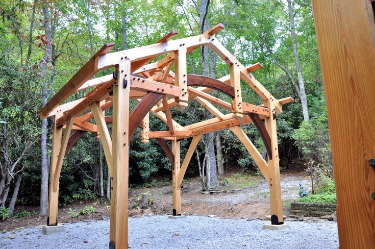 Best ideas about DIY Timber Frame Plans
. Save or Pin Timber Frame Garden Shed or Garage DIY Pinterest Now.