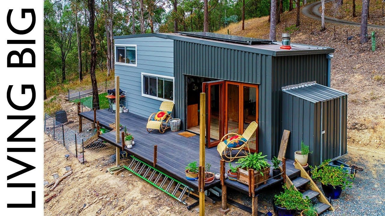 Best ideas about DIY Tiny House
. Save or Pin Spacious DIY f The Grid Tiny House Now.