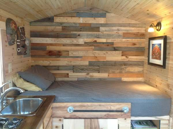 Best ideas about DIY Tiny House On Wheels
. Save or Pin Frank s DIY Micro Cabin on Wheels Interview and Tour Now.
