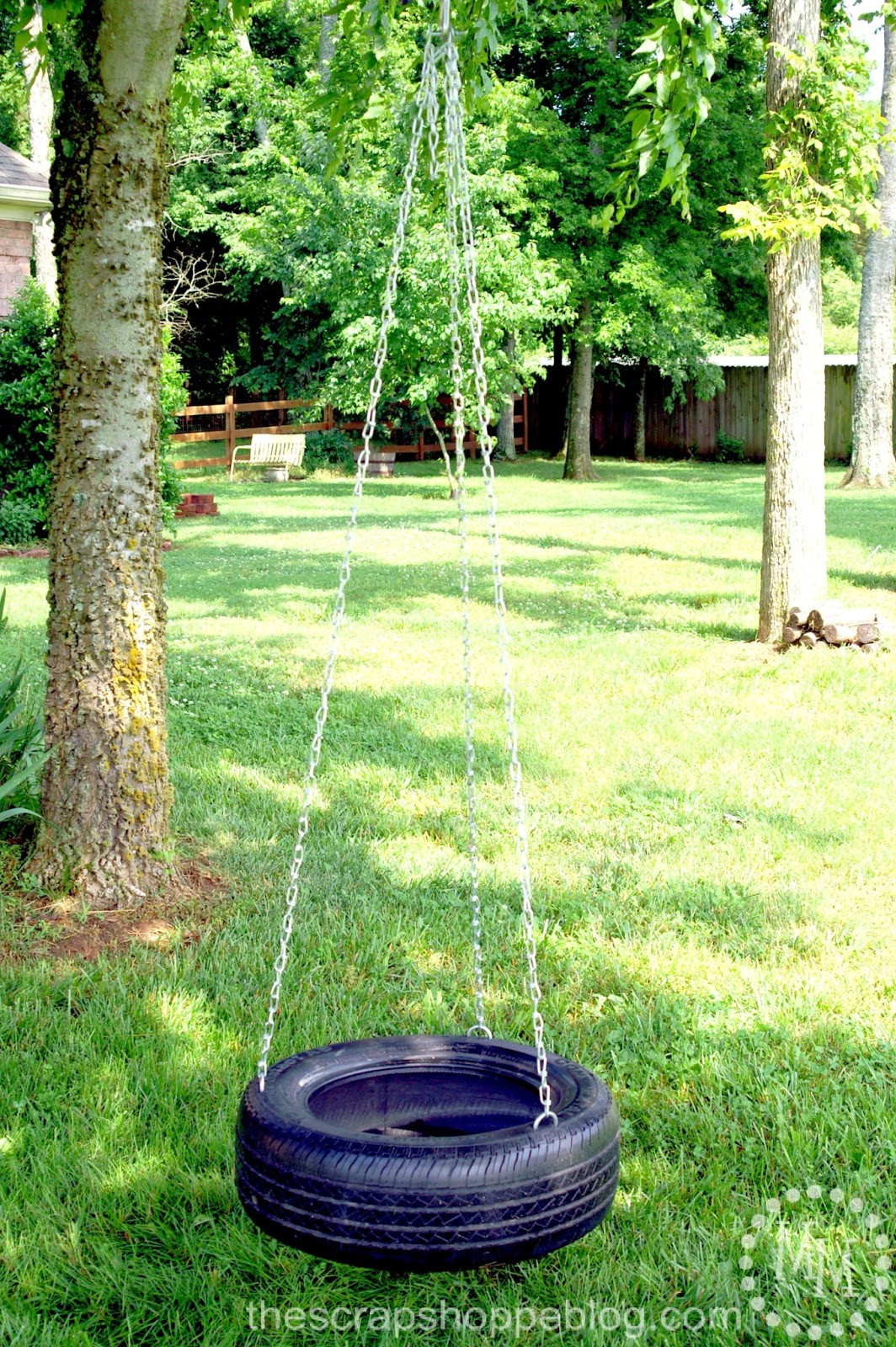 Best ideas about DIY Tire Swings
. Save or Pin How to Make a Tire Swing The Scrap Shoppe Now.