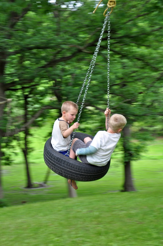 Best ideas about DIY Tire Swings
. Save or Pin 32 Creative Porch And Backyard Swing Ideas Now.